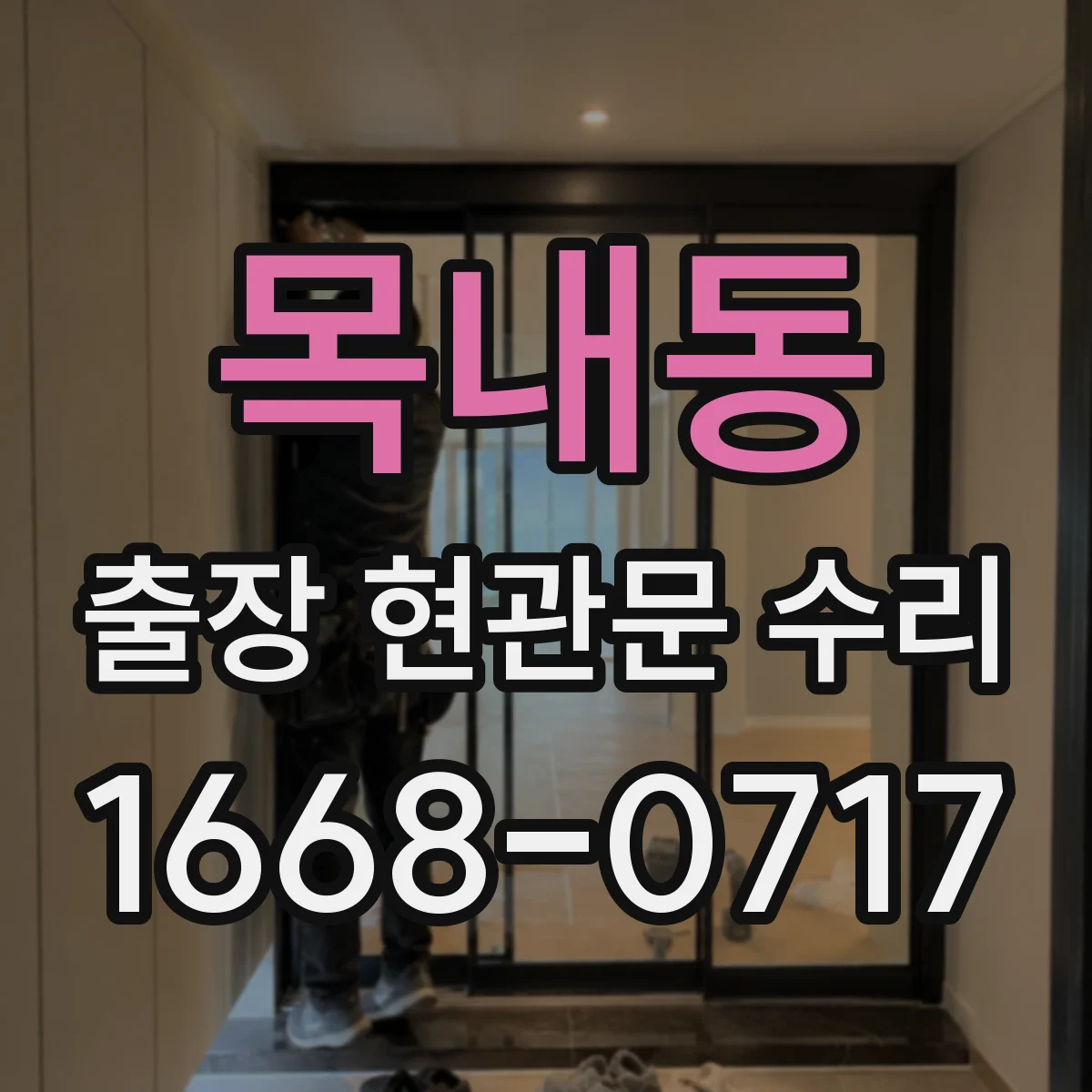 목내동 출장 현관문 수리