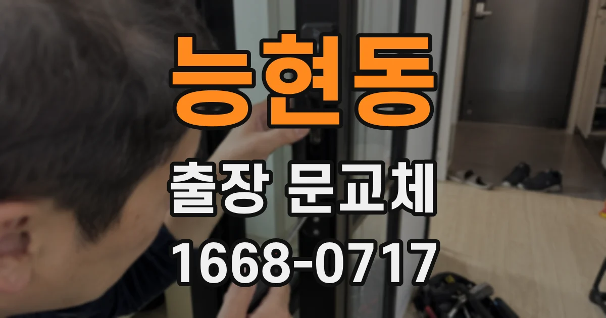 능현동 출장 문교체