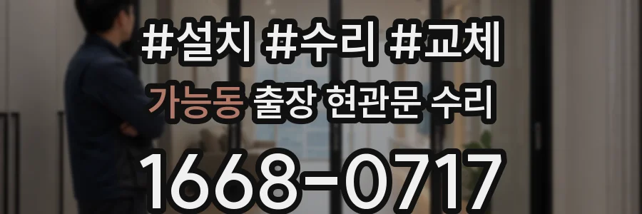 가능동 출장 현관문 수리