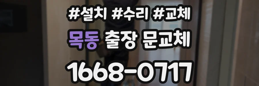 목동 출장 문교체