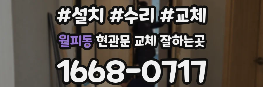 월피동 현관문 교체 잘하는곳