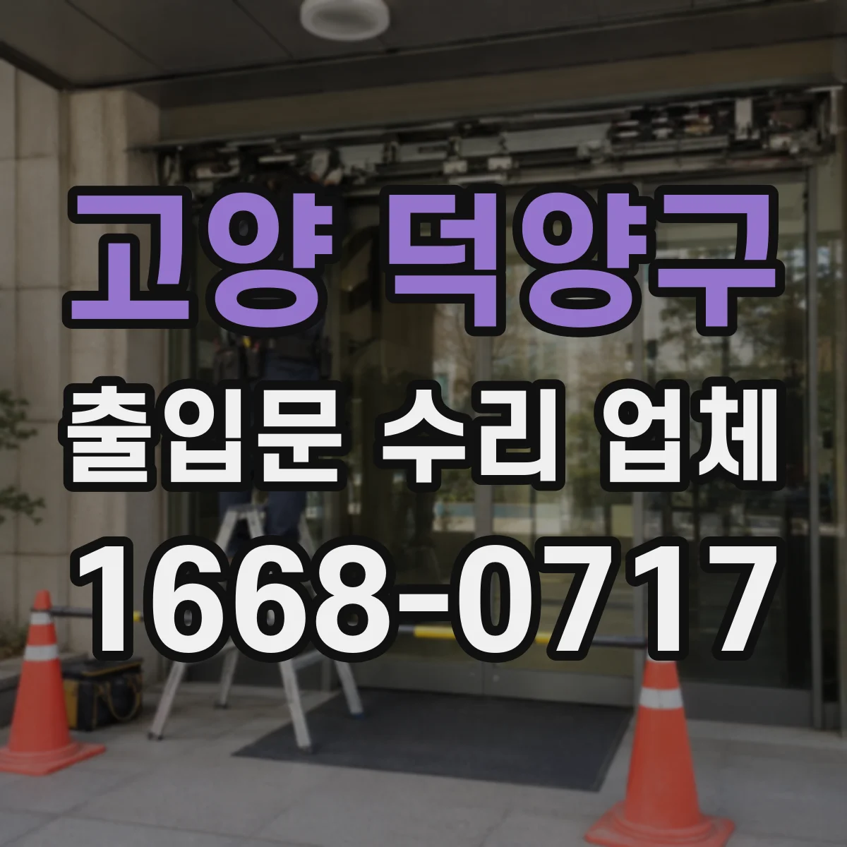 고양 덕양구 출입문 수리 업체