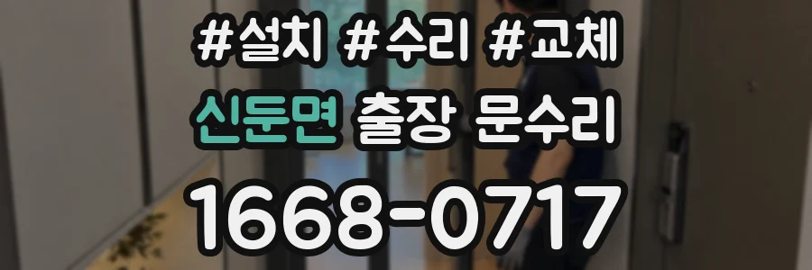 신둔면 출장 문수리