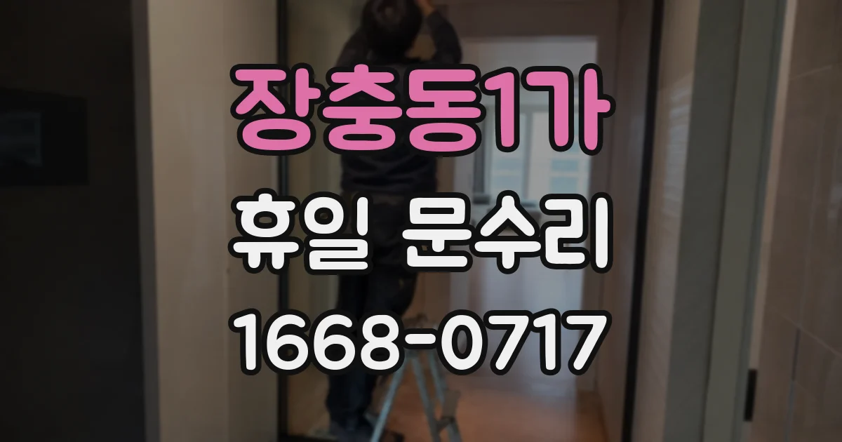 장충동1가 휴일 문수리