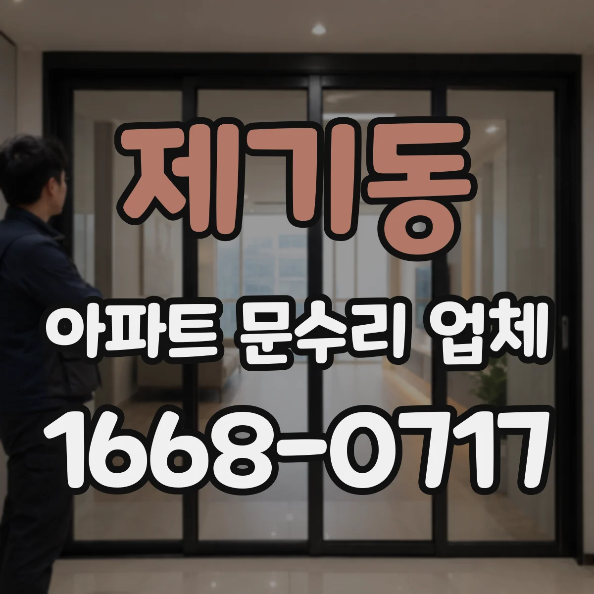 제기동 아파트 문수리 업체