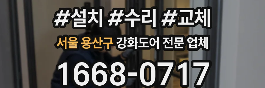 서울 용산구 강화도어 전문 업체