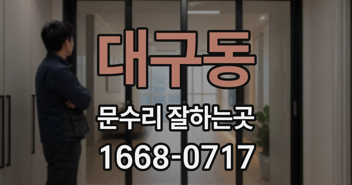 대구동 문수리 잘하는곳