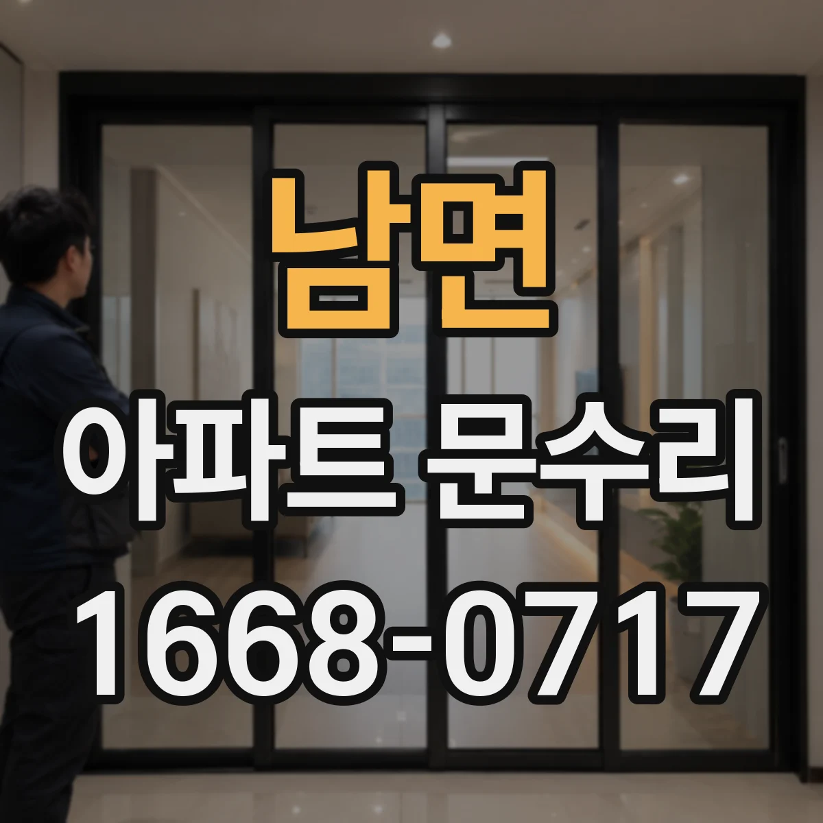 남면 아파트 문수리