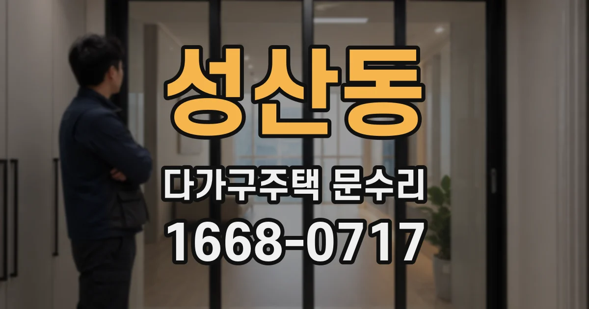 성산동 다가구주택 문수리