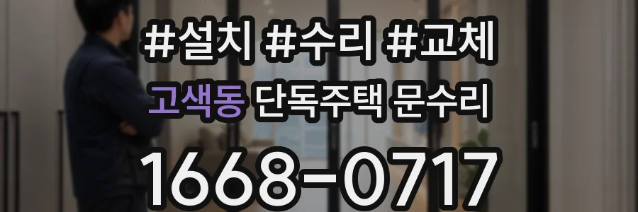 고색동 단독주택 문수리