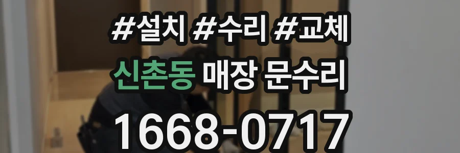 신촌동 매장 문수리