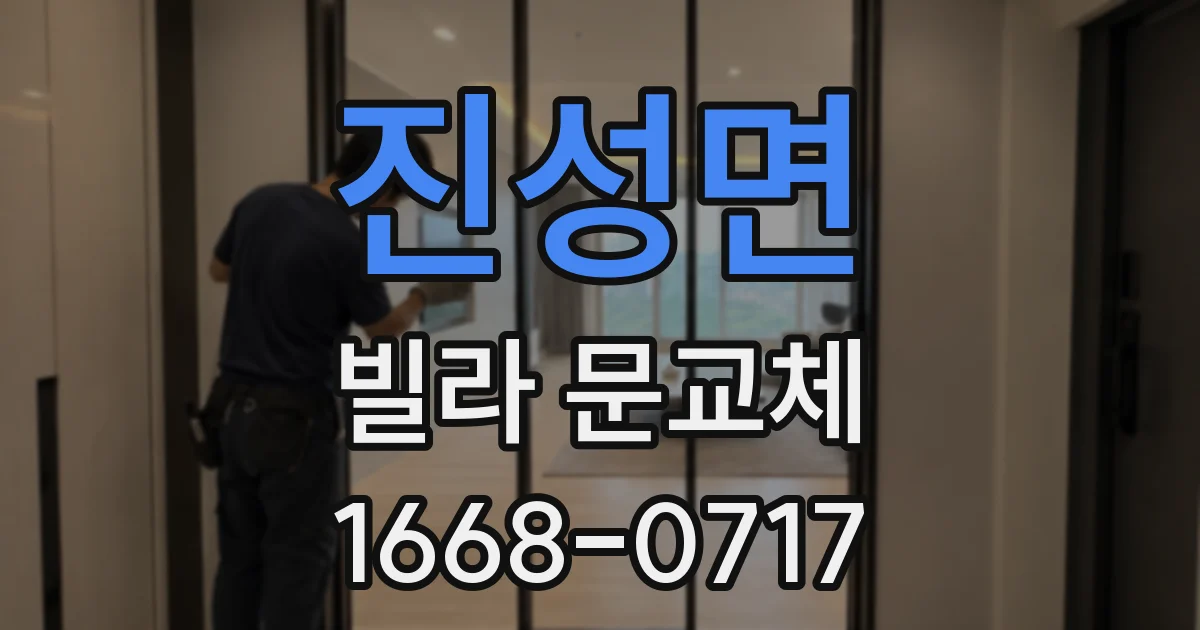 진성면 빌라 문교체