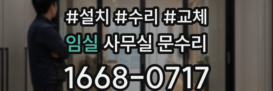 임실 사무실 문수리