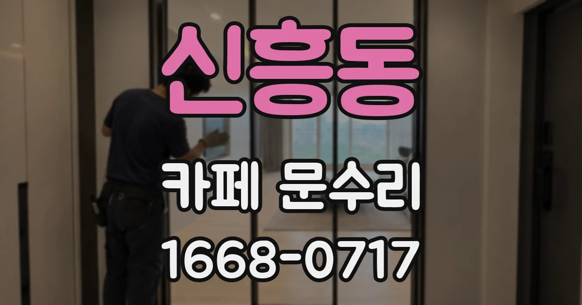 신흥동 카페 문수리