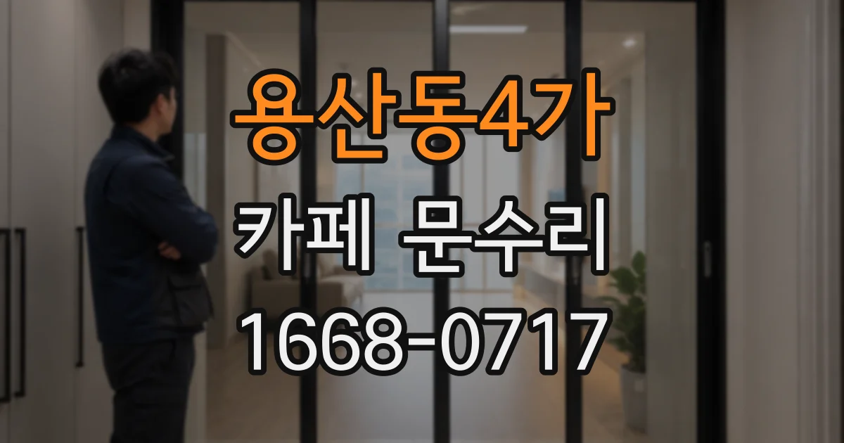 용산동4가 카페 문수리