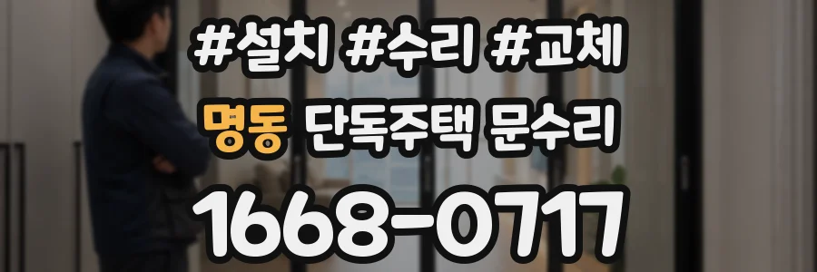 명동 단독주택 문수리