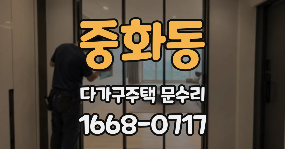 중화동 다가구주택 문수리