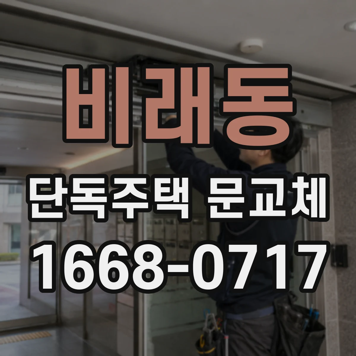 비래동 단독주택 문교체
