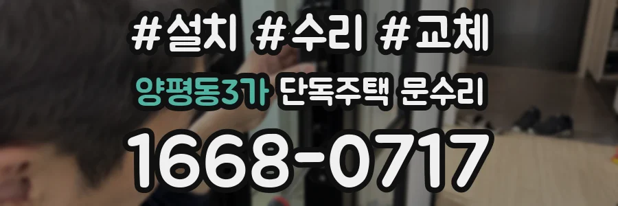 양평동3가 단독주택 문수리