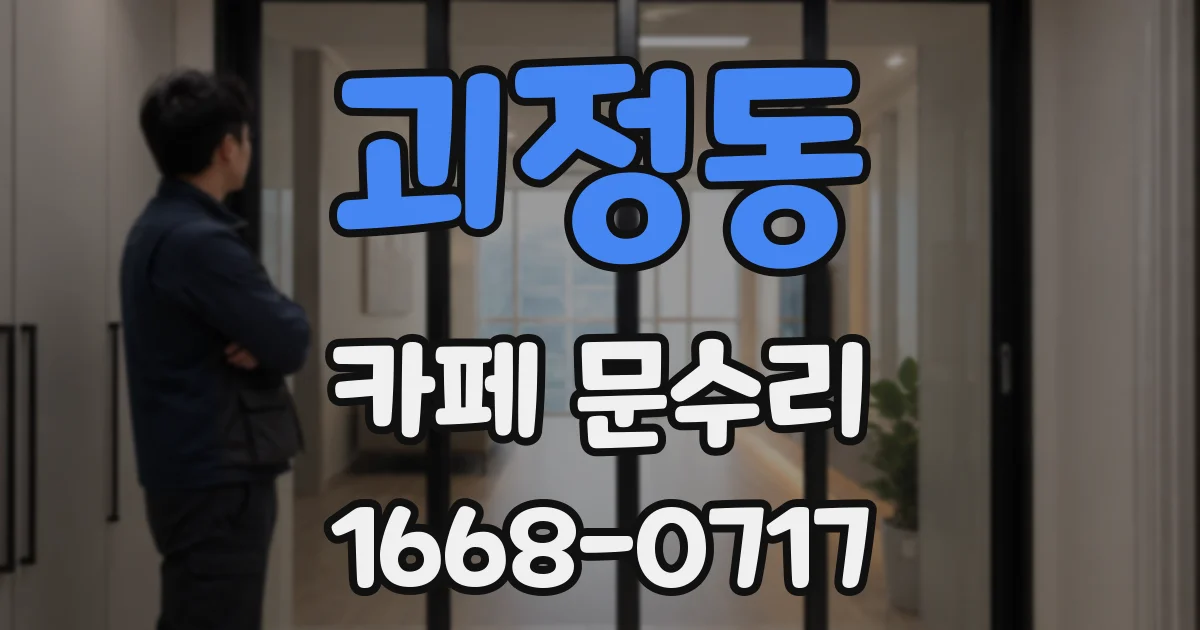 괴정동 카페 문수리