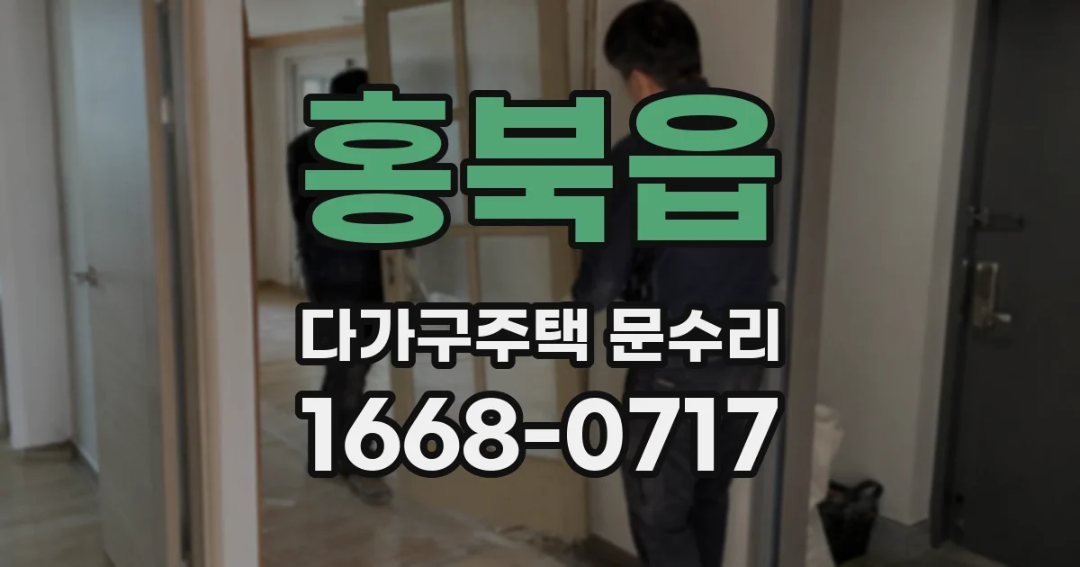 홍북읍 다가구주택 문수리