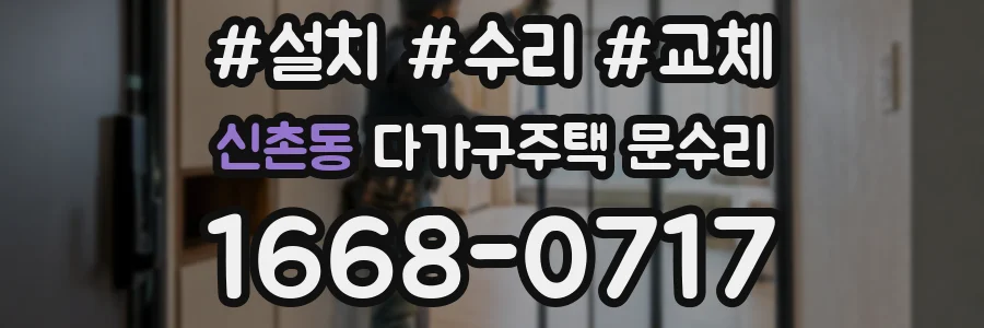 신촌동 다가구주택 문수리
