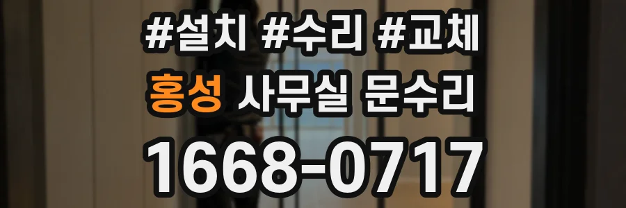 홍성 사무실 문수리