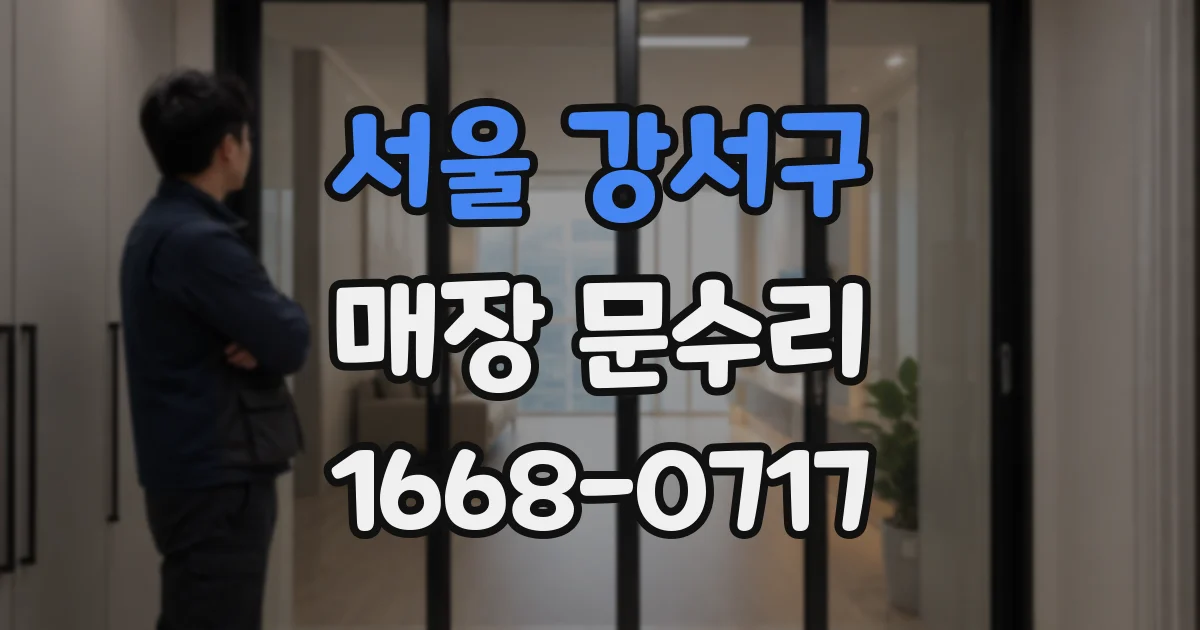 서울 강서구 매장 문수리