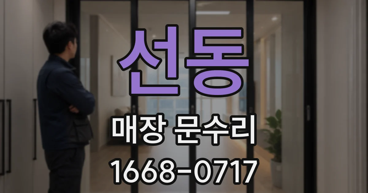 선동 매장 문수리