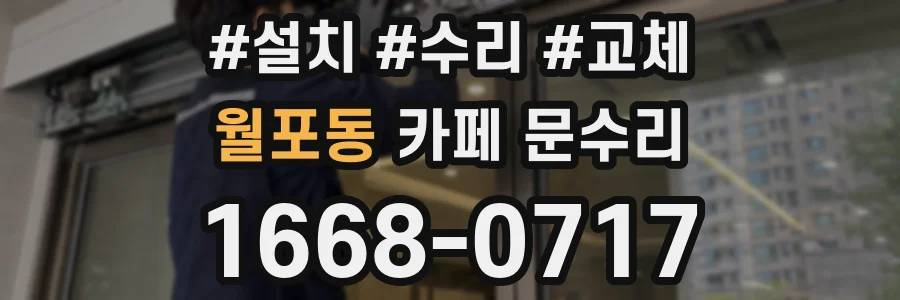 월포동 카페 문수리