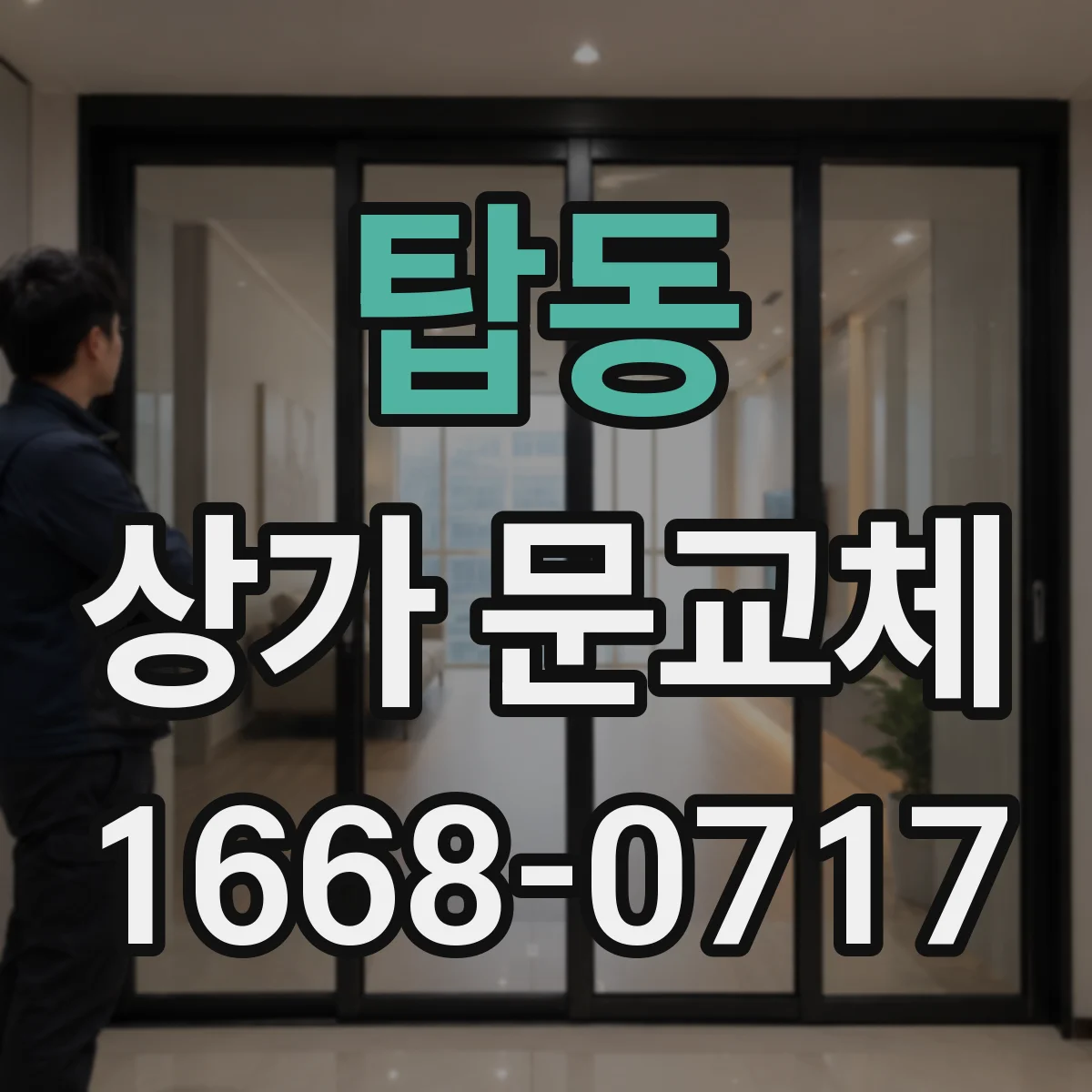 탑동 상가 문교체