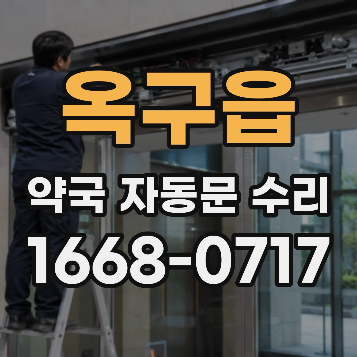 옥구읍 약국 자동문 수리