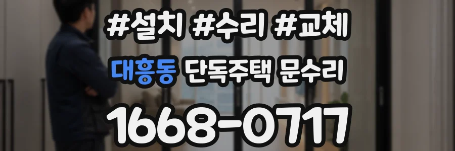 대흥동 단독주택 문수리