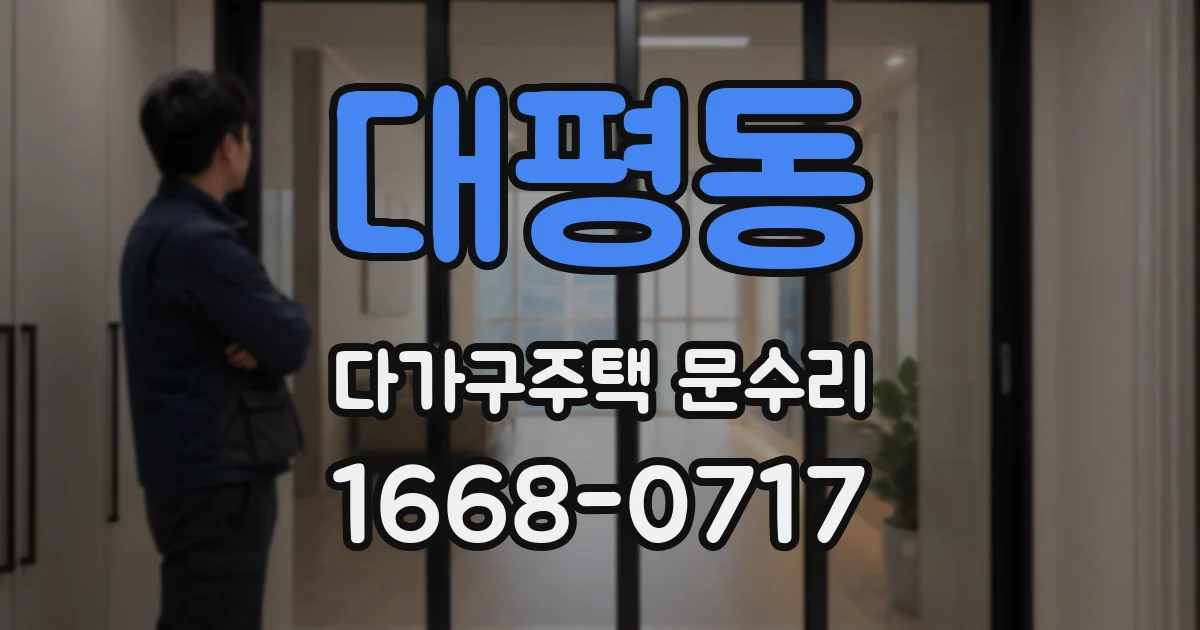 대평동 다가구주택 문수리