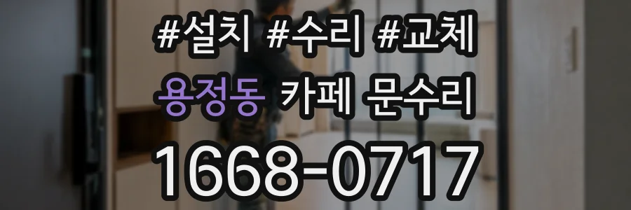 용정동 카페 문수리