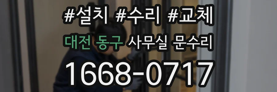 대전 동구 사무실 문수리
