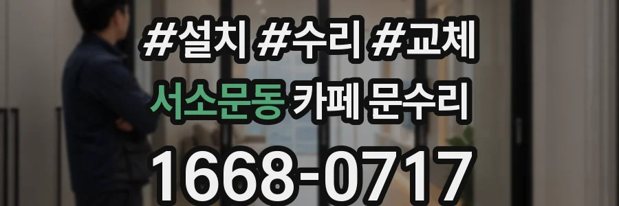 서소문동 카페 문수리
