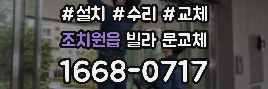 조치원읍 빌라 문교체