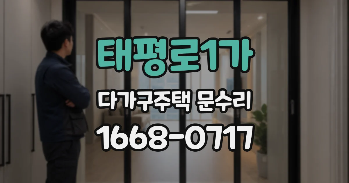 태평로1가 다가구주택 문수리