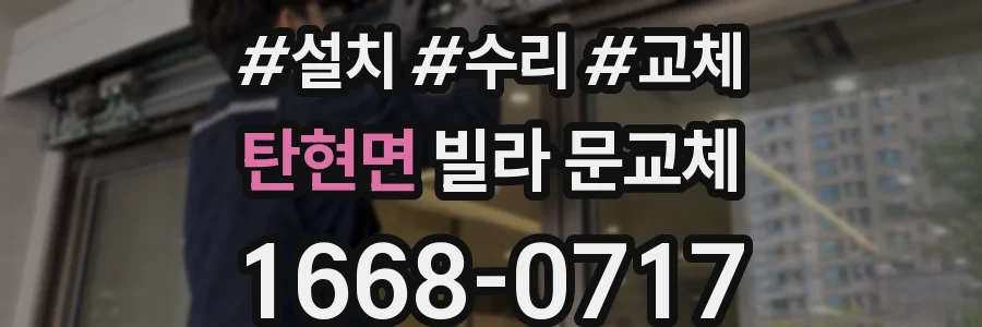 탄현면 빌라 문교체