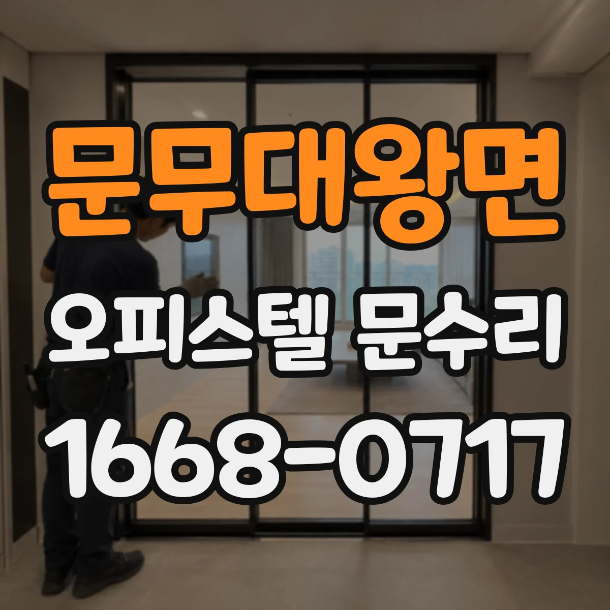 문무대왕면 오피스텔 문수리 문 도장 벗겨짐 재마감 전후 비교와 점검