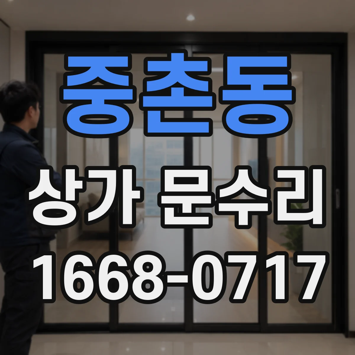 중촌동 상가 문수리