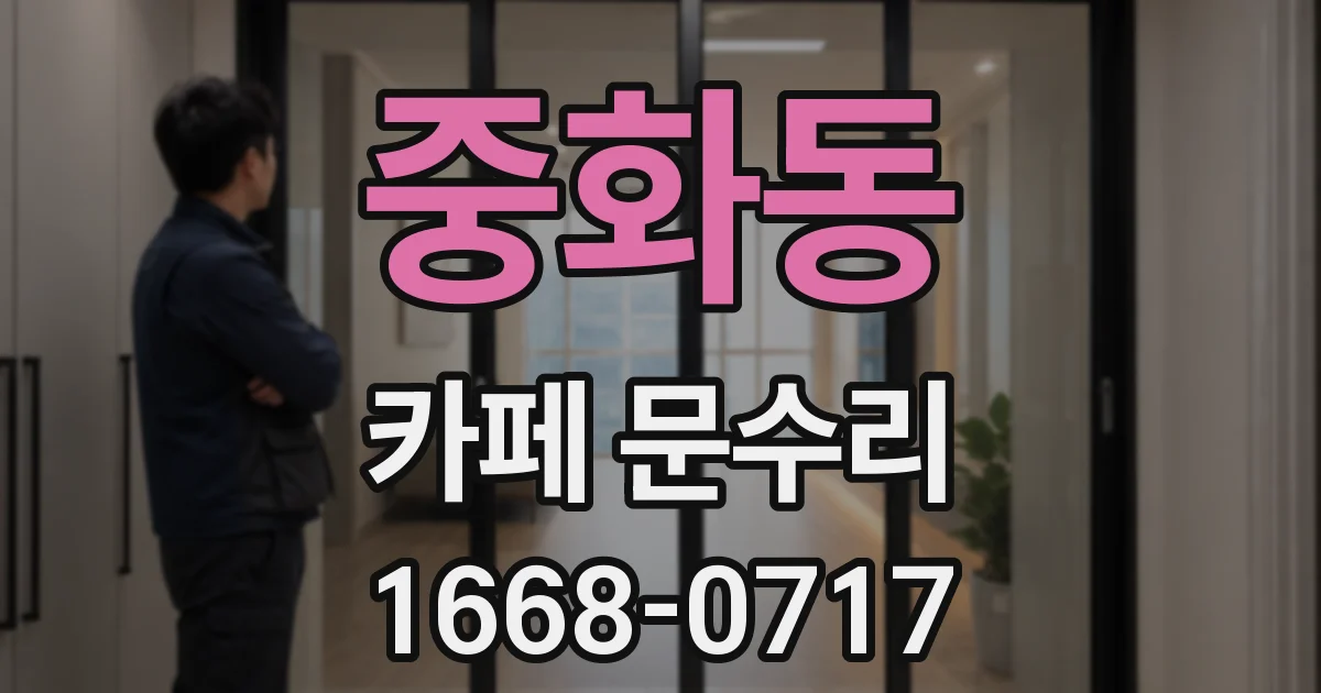 중화동 카페 문수리