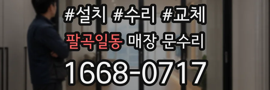 팔곡일동 매장 문수리