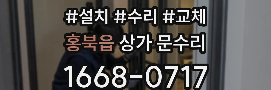 홍북읍 상가 문수리