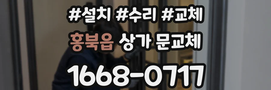 홍북읍 상가 문교체
