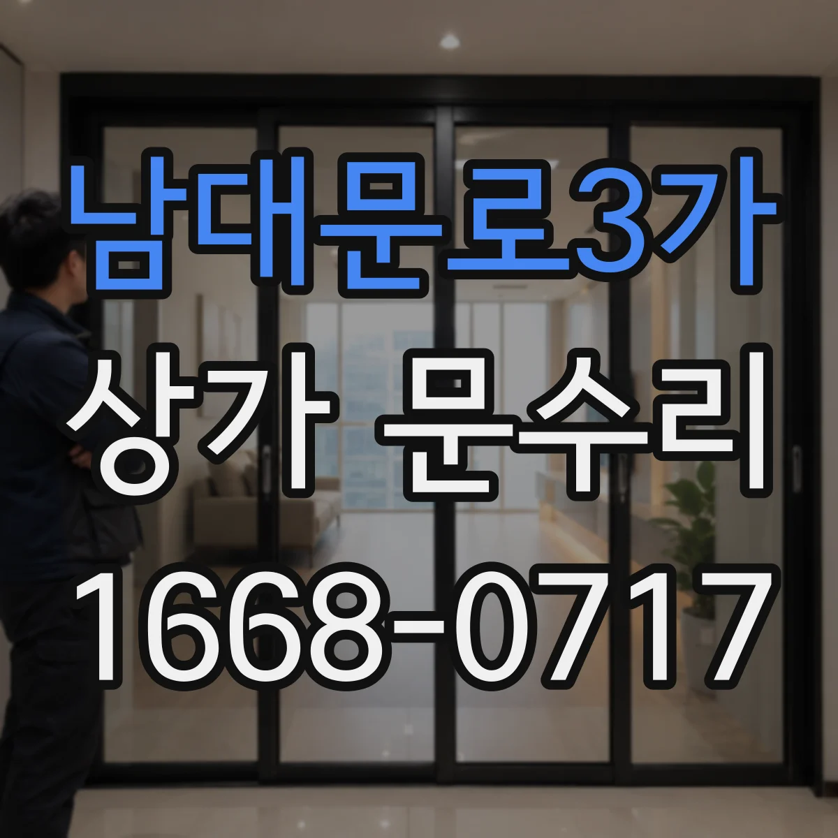 남대문로3가 상가 문수리