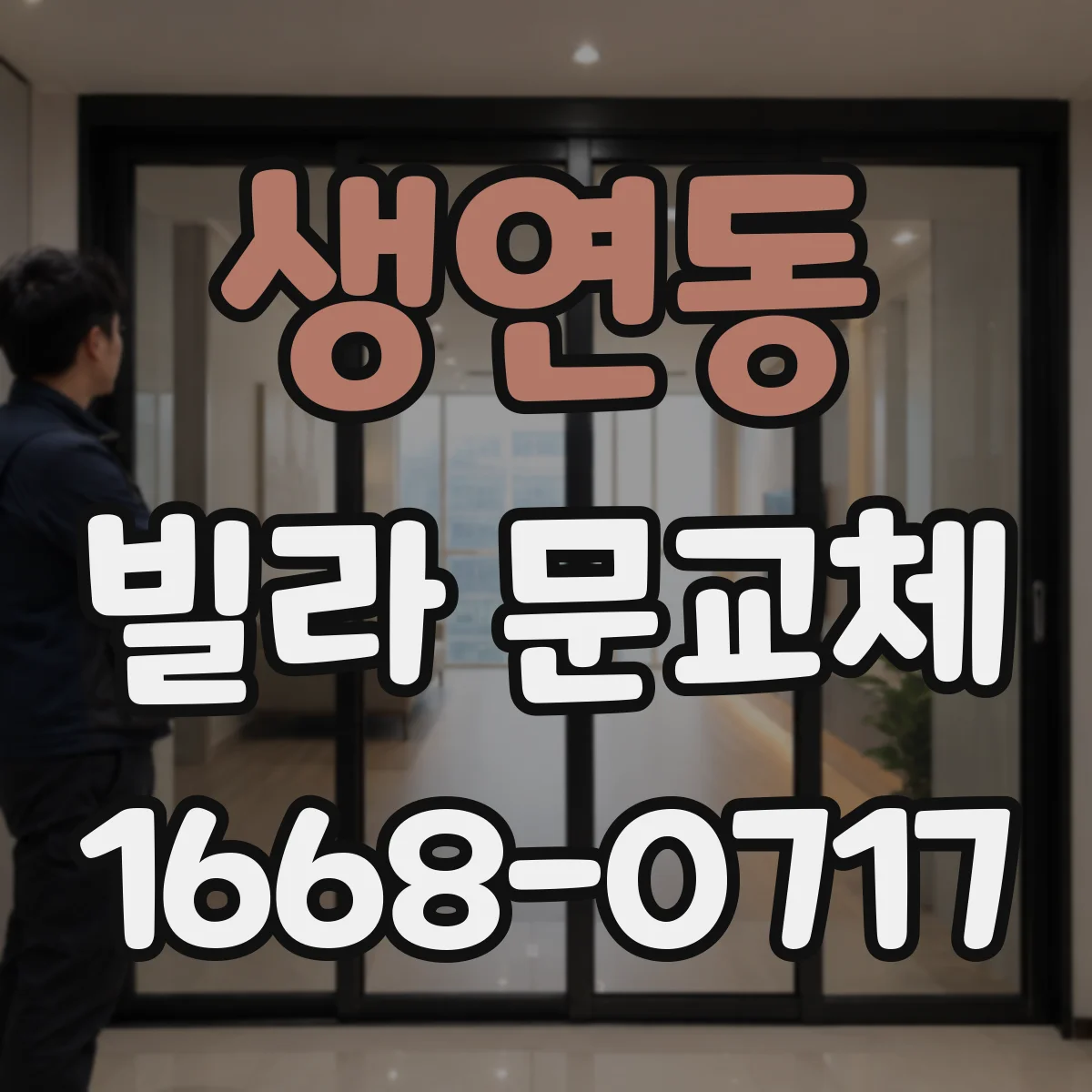 생연동 빌라 문교체