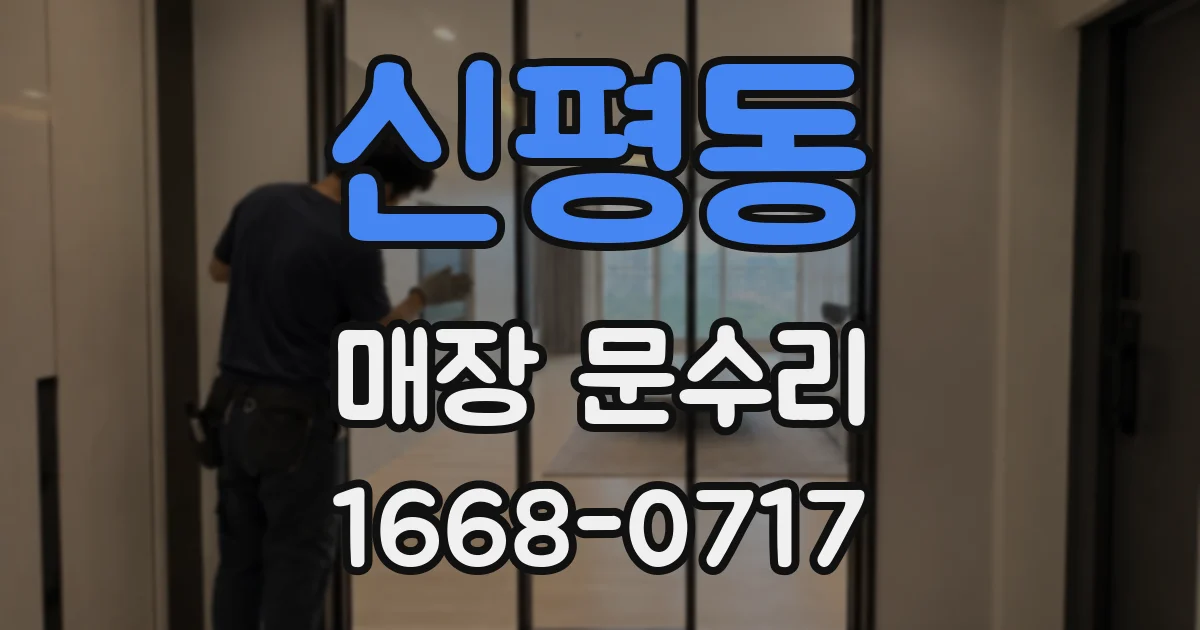 신평동 매장 문수리