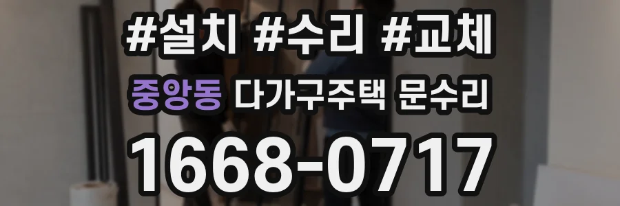 중앙동 다가구주택 문수리